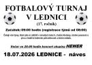 Fotbalový turnaj v Lednici